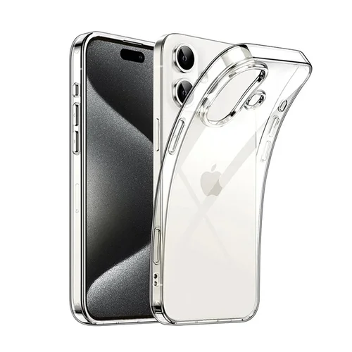 Telefontok iPhone 17 Air - átlátszó szilikon tok ﻿