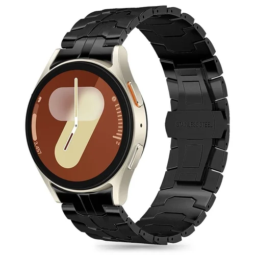 Amazfit GTS - Tech-Protect Stainless - fekete fémszíj