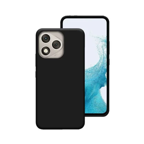 Telefontok Honor 400 5G - fekete szilikon hátlap tok