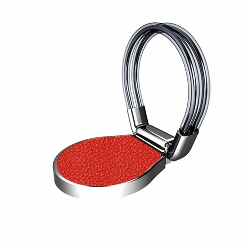 Smart Ring R32 piros telefontartó fém ujjgyűrű