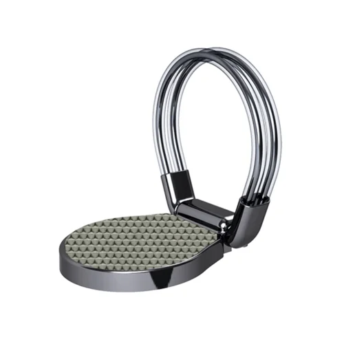 Smart Ring R32 szürke telefontartó fém ujjgyűrű