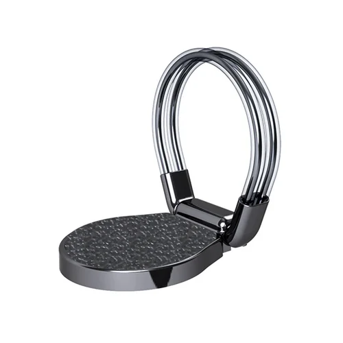 Smart Ring R32 fekete telefontartó fém ujjgyűrű