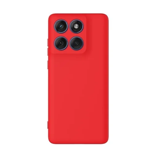 Telefontok Motorola Edge 60 Fusion 5G - piros szilikon hátlap tok