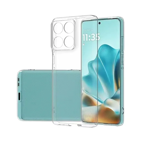 Telefontok Motorola Moto G86 5G - 2mm-es átlátszó szilikon hátlap tok
