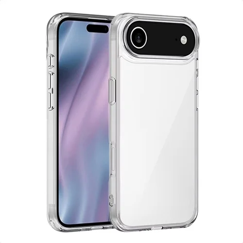 Telefontok iPhone 17 Air - 2 mm-es átlátszó szilikon hátlap tok ﻿