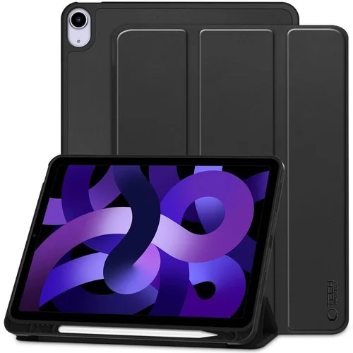 Tablettok iPad Air 6 (2024, M2, 11 coll) - fekete smart case ceruza tartóval