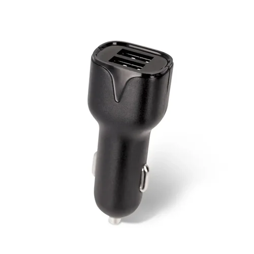 Autós töltő Setty - szivartöltő fej, 2XUSB, 2,4A - fekete
