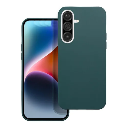 Telefontok Samsung Galaxy S26 - sötétzöld szilikon hátlap tok