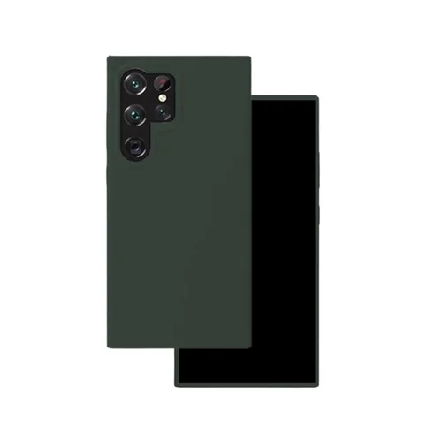 Telefontok Samsung Galaxy S26 Ultra - zöld szilikon hátlap tok