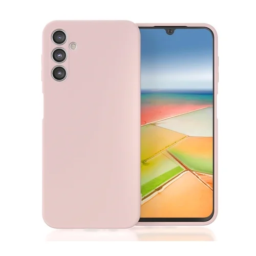 Telefontok Samsung Galaxy A57 5G - púder pink szilikon hátlap tok