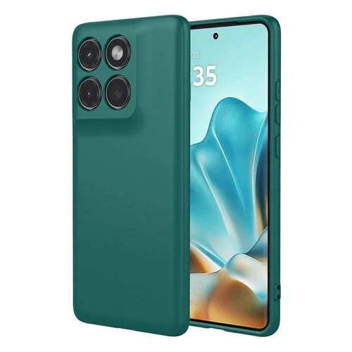 Telefontok Motorola Edge 70 5G - zöld szilikon hátlap tok