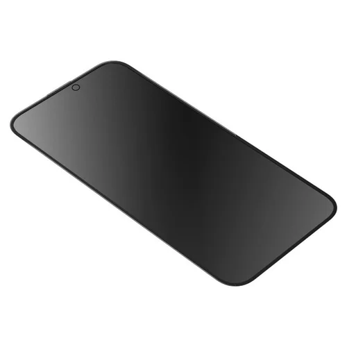 Üvegfólia iPhone 17e - matt üvegfólia fekete kerettel