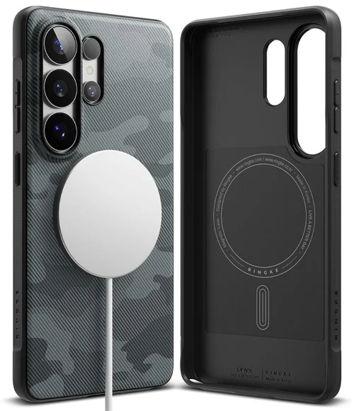 Telefontok Samsung Galaxy S26 Ultra - Ringke ONYX Magnetic - Magsafe kompatibilis terepmintás hátlap tok