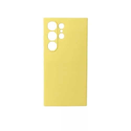 Telefontok Samsung Galaxy S26 Ultra - sárga szilikon hátlap tok
