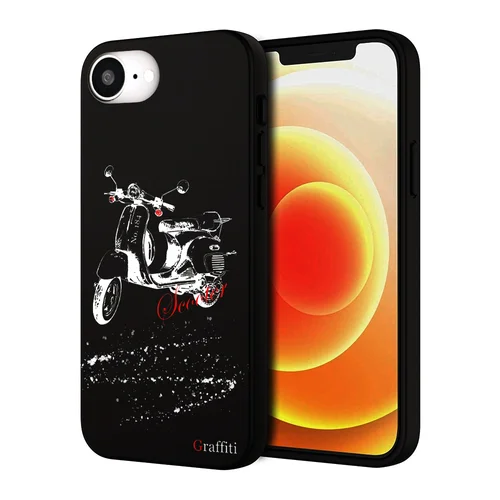 Telefontok iPhone 17e - Graffiti No.184 mintás szilikon tok