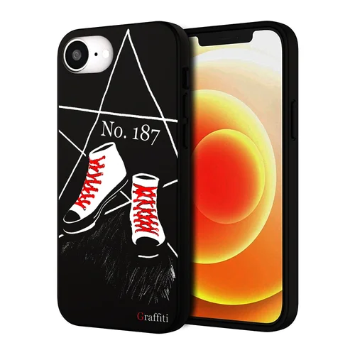 Telefontok iPhone 17e - Graffiti No.187 mintás szilikon tok