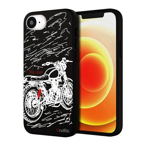 Telefontok iPhone 17e - Graffiti No. 210 mintás szilikon tok