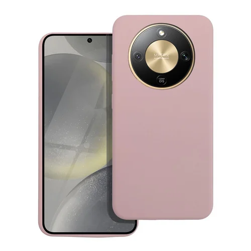 Telefontok Honor Magic8 Lite - púder pink szilikon hátlap tok ﻿