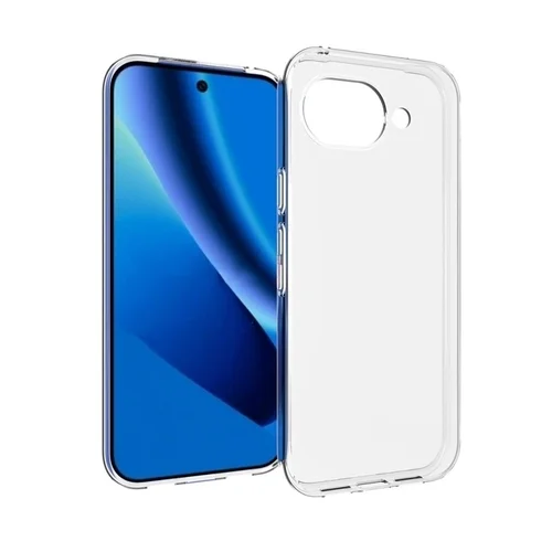 Telefontok Google Pixel 10a - átlátszó szilikon hátlap tok