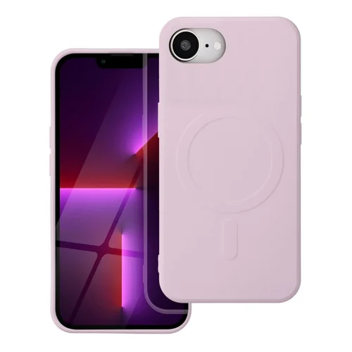 Telefontok iPhone 17e - MagSafe kompatibilis pink szilikon hátlap tok