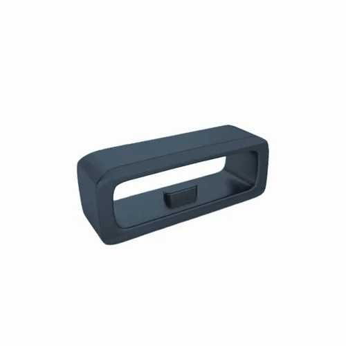 Okosóra szíj bújtató - 20 mm széles, szürkéskék szilikon (1db)