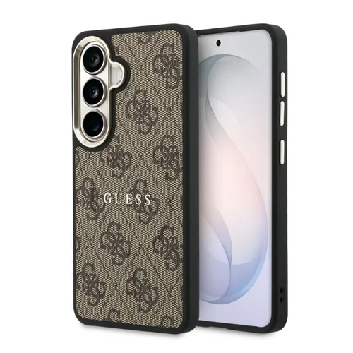 Telefontok Samsung Galaxy S26 - Guess 4G - barna mintás MagSafe kompatibilis hátlap tok