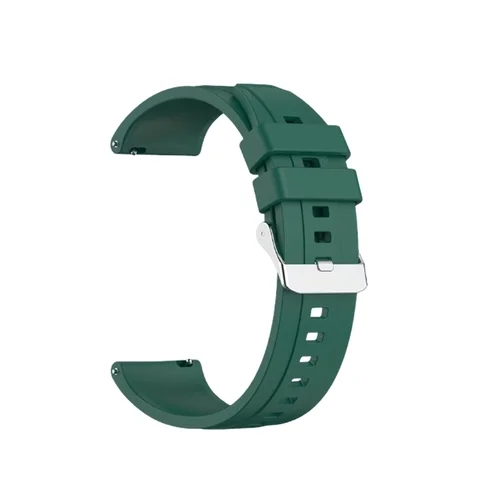 Okosóra szíj - Xiaomi Watch 2 / 2 Pro - zöld szilikon szíj (22 mm)