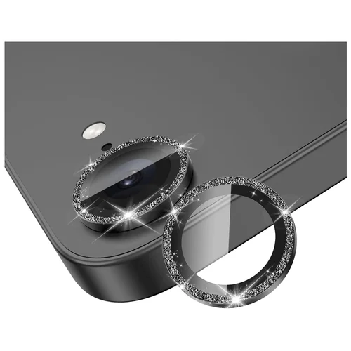 Kameralencse védőkeret - iPhone 17e - Diamond - üveg (1db)