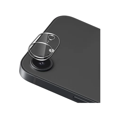 iPhone 17e - Kamera lencse védőkeret (átlátszó 3D) ﻿