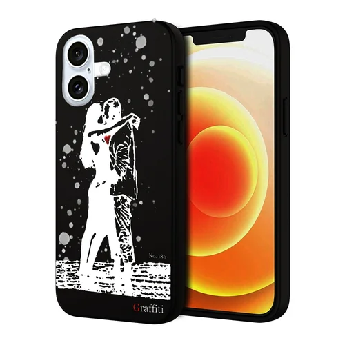 iPhone 17 telefontok - Graffiti No.186 mintás szilikon tok