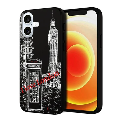 iPhone 17 telefontok - Graffiti No.200 mintás szilikon tok