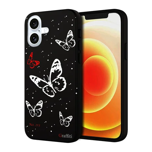 iPhone 17 telefontok - Graffiti No.213 mintás szilikon tok