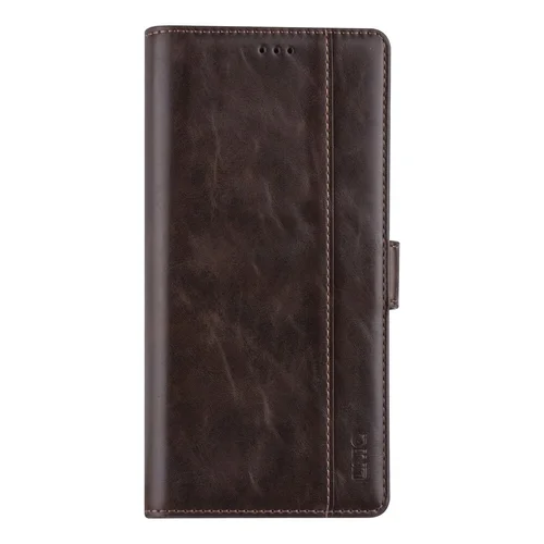 Telefontok Samsung Galaxy Note 20 Ultra - barna ráhajtófüles könyvtok