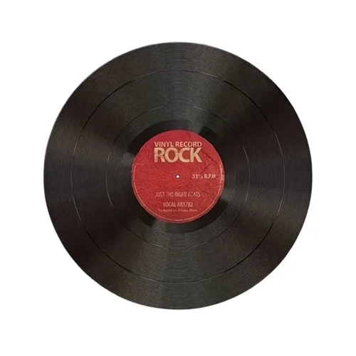 Egérpad - Bakelit lemez fekete egérpad