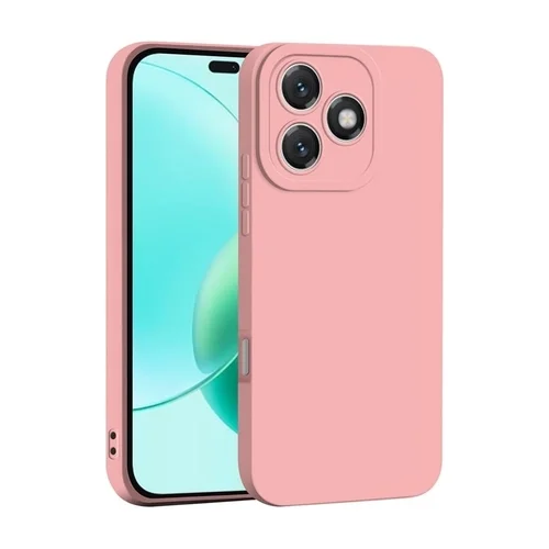 Telefontok Honor X5c Plus - PASTEL - púder pink szilikon hátlap tok