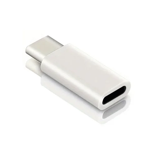 Adapter: Lightning / Type-C (USB-C) fehér adapter