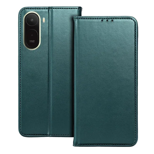 Telefontok Xiaomi Redmi A7 Pro - Smart Magnetic zöld szilikon keretes mágneses könyvtok