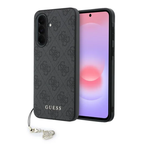 Telefontok Samsung Galaxy A37 5G - Guess 4G Charm Hátlaptok - Fekete