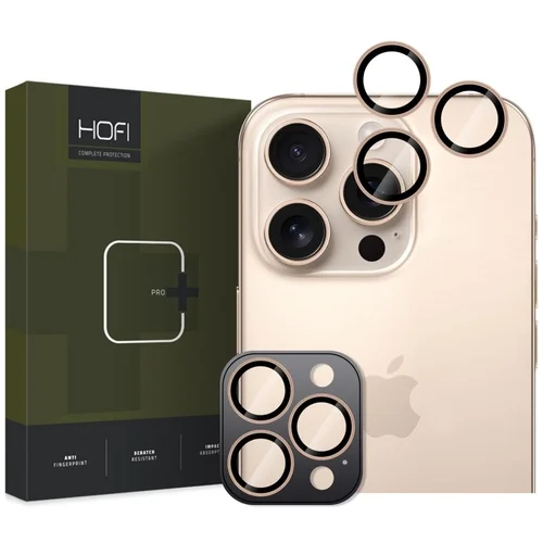 iPhone 17 Pro - HOFI kameralencse sivatagszínű titán védőkeret