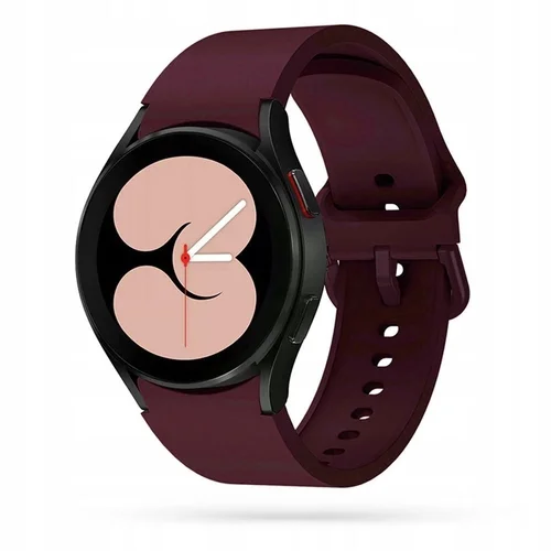 Okosóra szíj - Samsung Galaxy Watch 4 (40 / 42 / 44 / 46 mm) - Tech-Protect Iconband - bordó szilikon