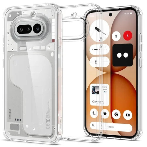 Telefontok Nothing Phone (4a) - SPIGEN Ultra Hybrid Crystal Clear - átlátszó hátlap tok ﻿