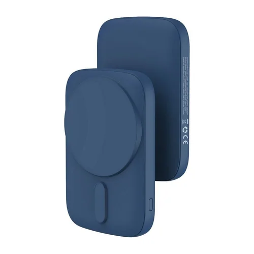 Powerbank - Blue Star Slim DG-P8 - MagSafe kompatibilis powerbank 5000mAh, kék