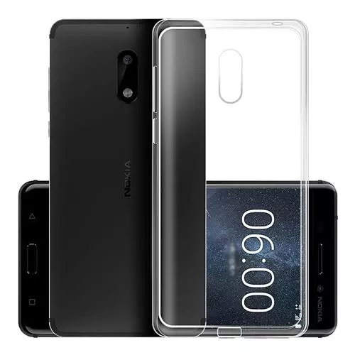 Nokia 3.1 Telefontok - átlátszó szilikon tok
