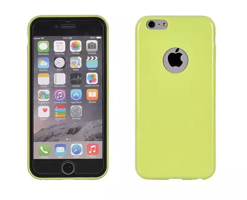 Samsung Galaxy J120F Galaxy J1 2016 Telefontok - Candy lime zöld 0,3mm szilikon tok
