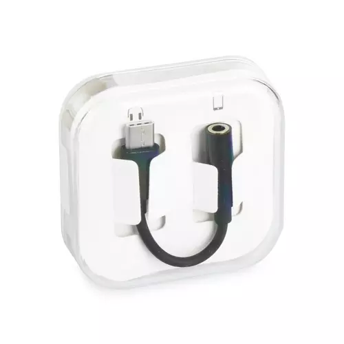 Type-C - audio adapter fekete dobozos