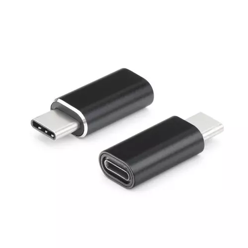  Lightning iPhone - Type-C OTG adapter fekete