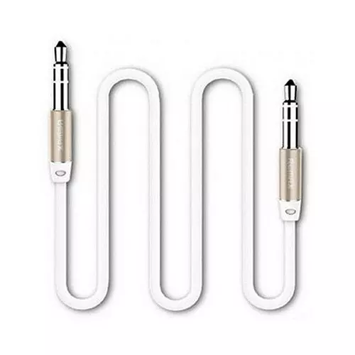 Remax RL-L200 fehér kábel 3.5mm jack-jack audio AUX kábel 2m