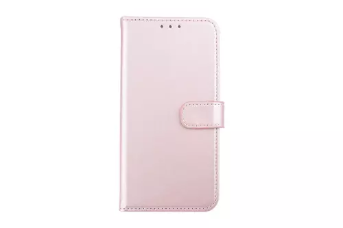 Telefontok Samsung Galaxy J8 - kihajtható tok- Rose Gold