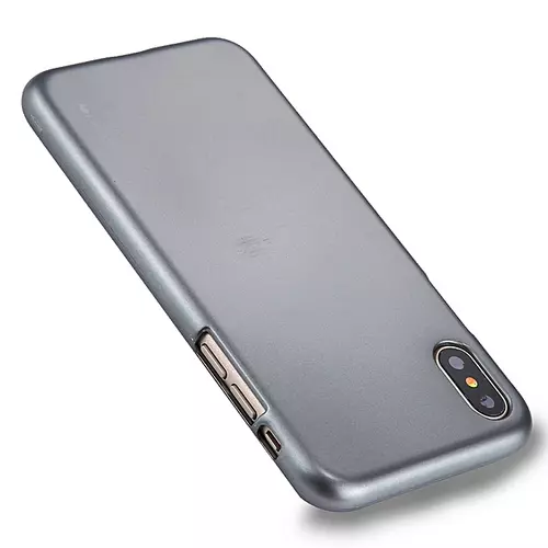 IPHONE XS Max Telefontok - hátlap, i-jelly metal Mercury - szürke