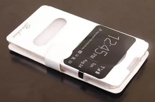 LG Spirit H440 Telefontok - fehér flipcover tok